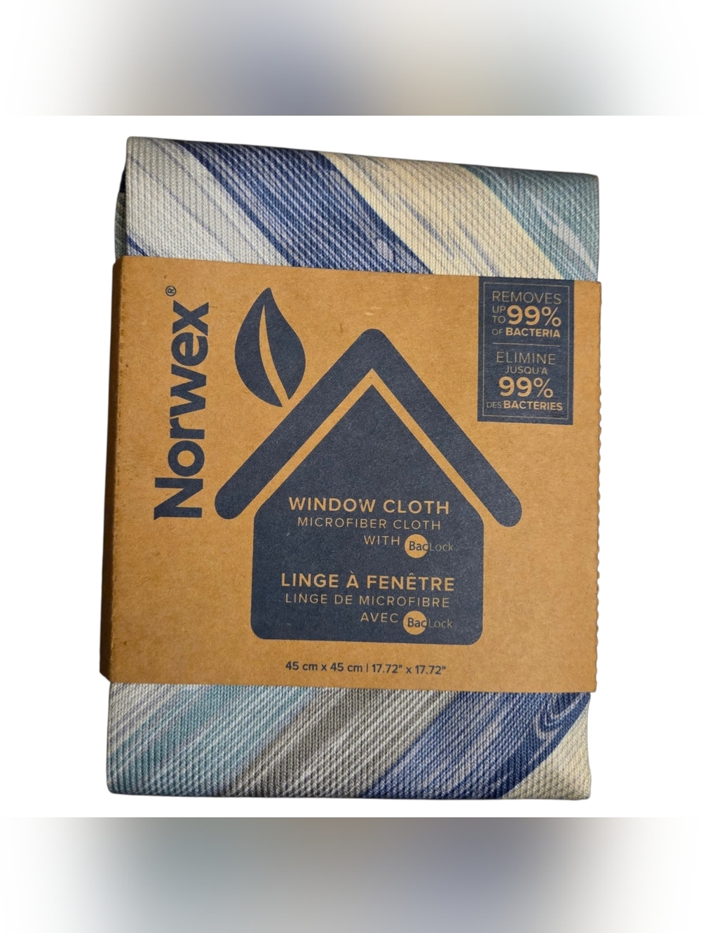 Norwex Striped Window Cloth